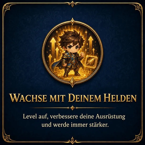 Wachse mit deiner Mühe